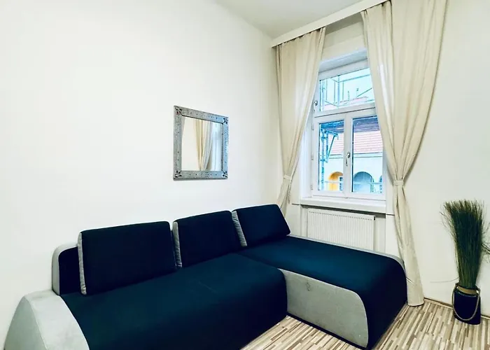 Apartmán Affordable 2br Apartment, Close To Danube River Vídeň